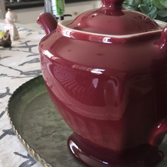 Vintage Hall Pottery Teapot Made in USA - Picture 10 of 11